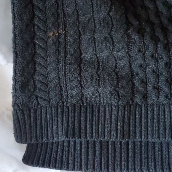 Dark Gray Cowl loose Sweater - Picture 7 of 8